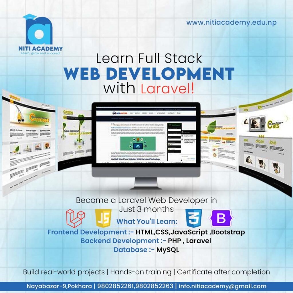 Laravel Web Development Course