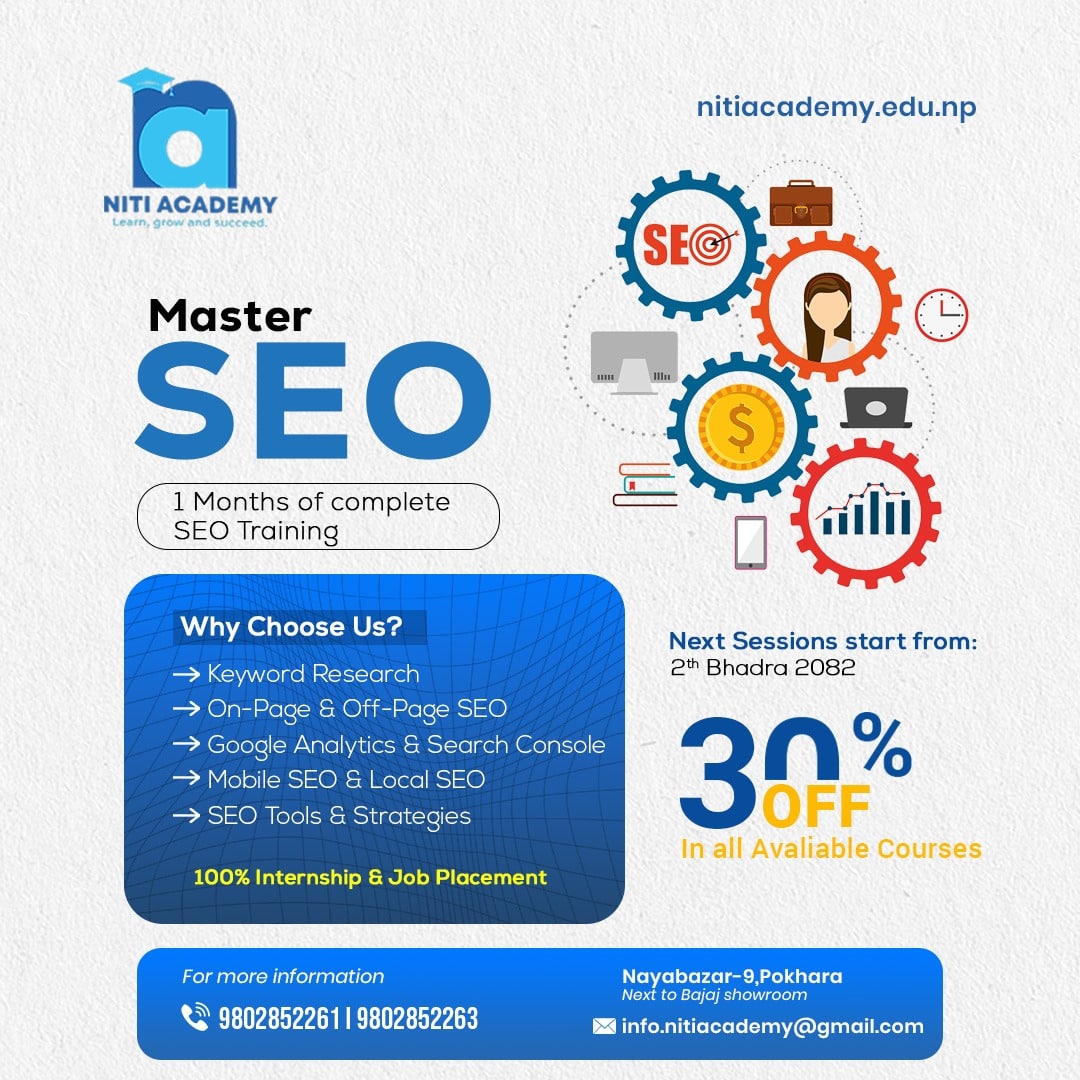  SEO Course In Pokhara